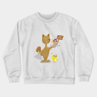 Go Vegan! Crewneck Sweatshirt